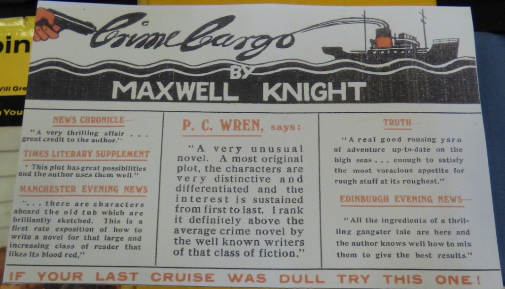 Maxwell Knight, John Bingham and John le Carré by award-winning crime writer, Martin Edwards
