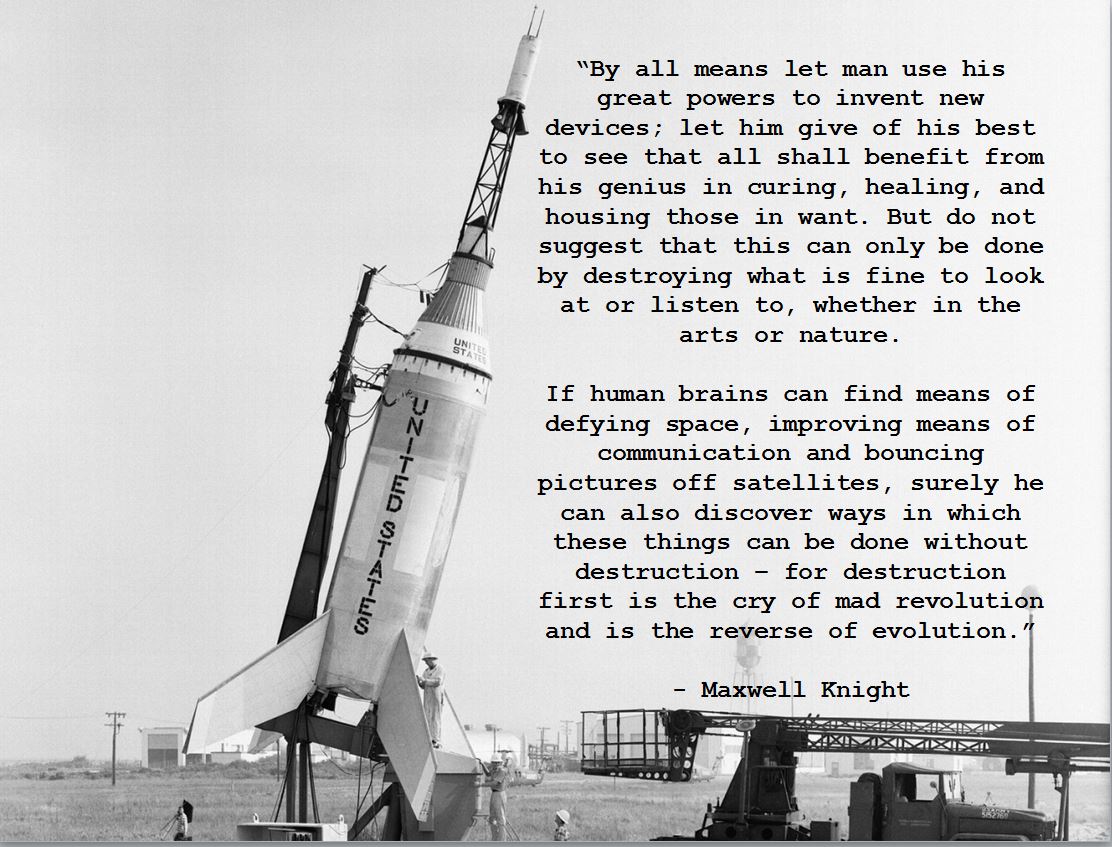 Maxwell Knight space race