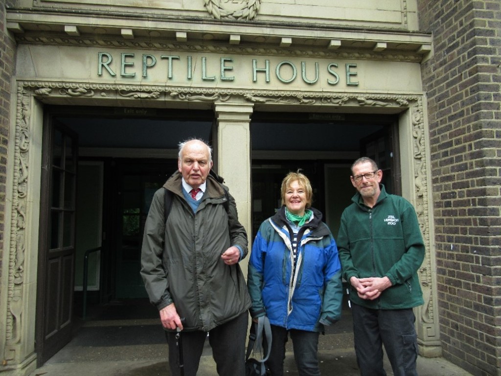 London Zoo. The old Reptile House